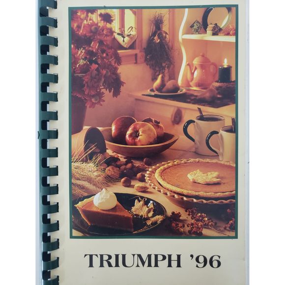 Triumph 96 Cookbook (Plastic-comb Paperback) - Picture 1 of 1